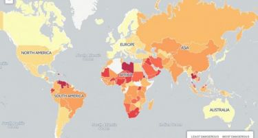 МАПА: Најопасни места за возење во светот се …