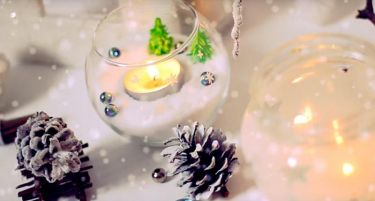 (ВИДЕО) 10 ПРЕКРАСНИ ИДЕИ: Сами украсете го домот за Божиќ и воодушевете ги гостите!