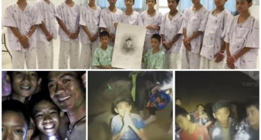 (ВИДЕО) ПРВ ПАТ ВО ЈАВНОСТА, ПРИКАЗНА КОЈА СВЕТОТ САКА ДА ЈА ЧУЕ: Момчињата од Тајланд откриваат детали од пештерата