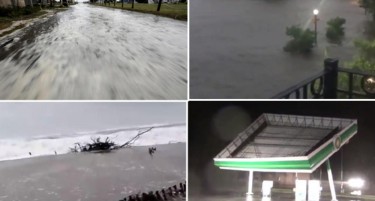 ВИДЕО ВО ЖИВО: Ураганот Флоренс прави хаос низ Америка