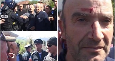 (ВИДЕО) СУДИРИ НА КОСОВО: Специјалци со палки и солзавец против Србите