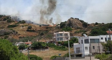 Пожарот во Грција делумно ставен под контрола