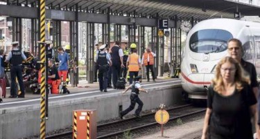 Маж фрли дете под воз во Германија