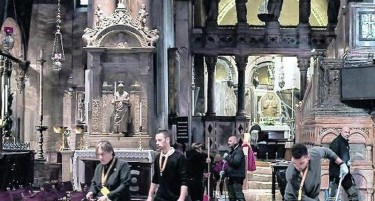 (ВИДЕО) Базилика во Венеција е уништена од поплавите