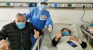 УШТЕ ЕДНА ПОБЕДА НАД КОРОНАВИРУСОТ - Дедо од 98 години и баба од 85 ја напуштаат болницата