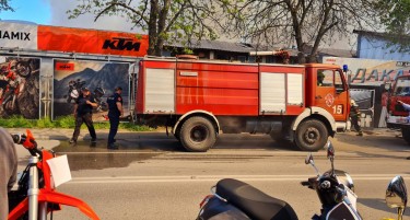 ДА СЕ ЗАОБИКОЛУВААТ УЛИЦИТЕ ВО БЛИЗИНА НА ТРЕСКА: Градоначалникот Герасимовски повикува да не се прави уште поголем метеж каде што се гаси пожарот