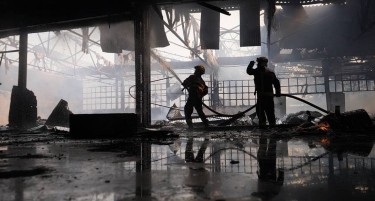 Уште еден пожар во „Треска“, пожарникари ќе дежураат