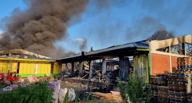 ФАКТОР НА ДЕНОТ: Голем пожар изби во Тетово, има неколку повредени
