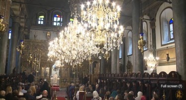 НА МАКЕДОНСКИ ЈАЗИК - Света литургија на патријархот Вартоломеј и архиепископот Стефан