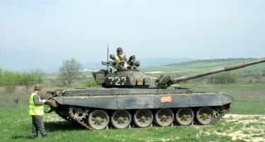 Македонски дониран тенк уништен во Херсон