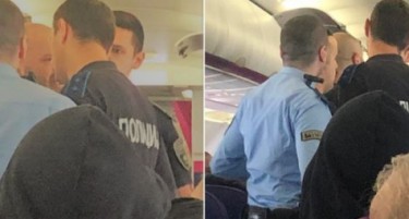Косовец  се соблекол и викал „УЧК“ на летот од Брисел за Скопје