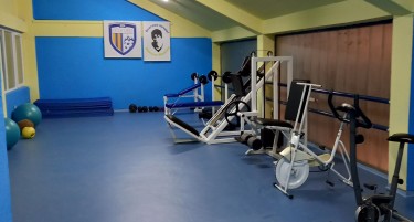 Навивачи на ГФК „Осогово“ опремија сала за фитнес и теретана и ја подарија на нивните фудбалери