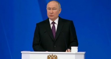 ЗА НАПАДОТ ВО МОСКВА: Путин тврди дека сакаат да ја заплашат Русија