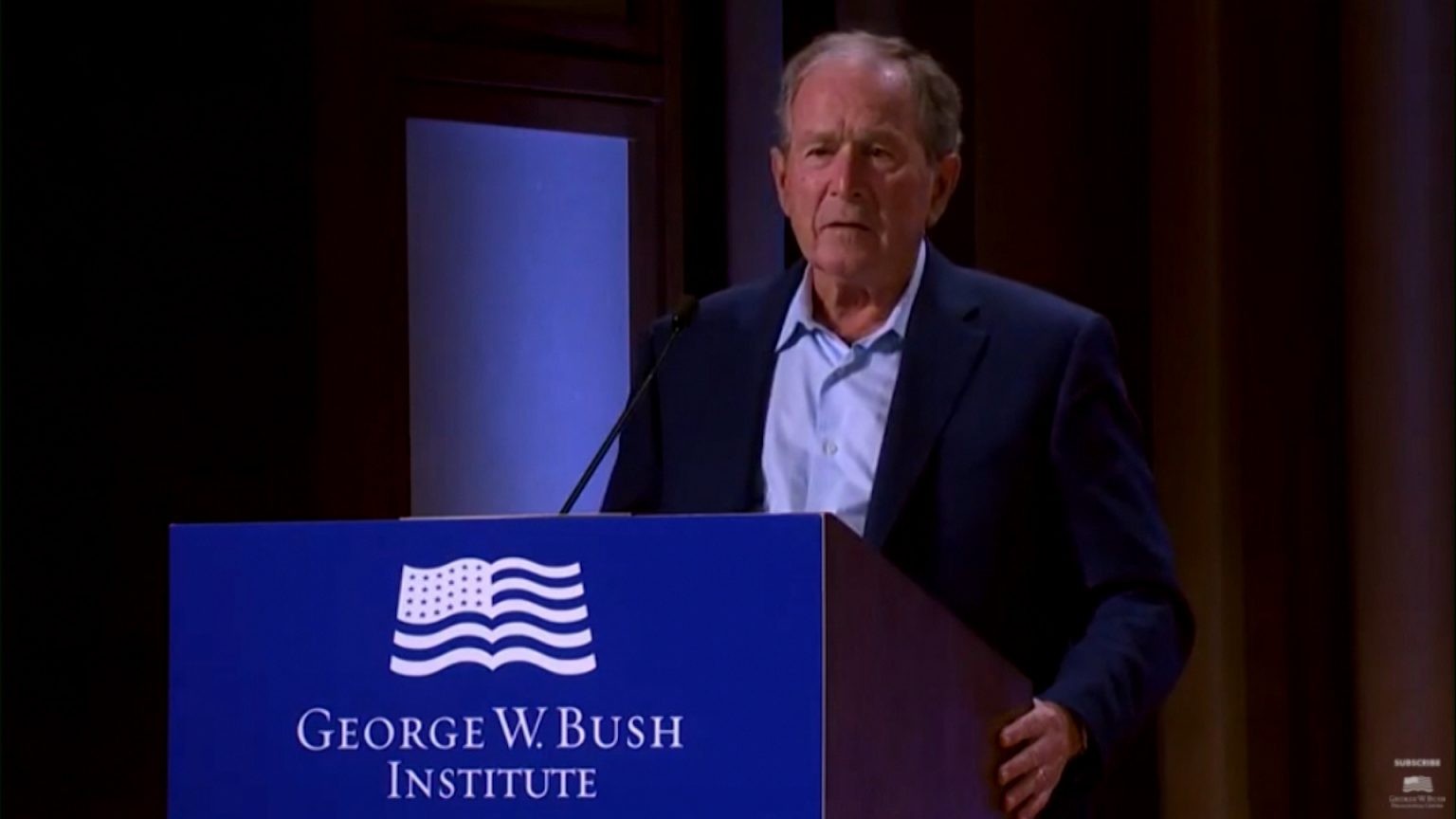 (ВИДЕО) Буш направи гаф и спомена брутална инвазија на Ирак, а мислеше на Украина