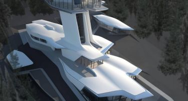 ФОТО: Новиот дом на Наоми Кембел со изглед на вселенски брод