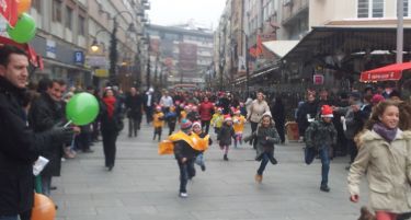 Скопски маратон: 450 деца трчаа за помош на СОС Детско село