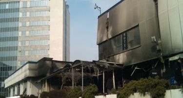 Пожар во ГТЦ, изгореа бутик и кафуле