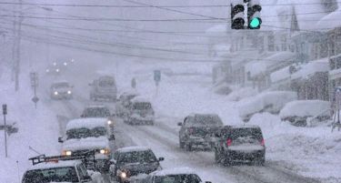 Отежнат сообраќај во целиот регион