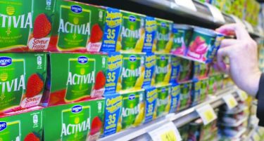 Аларм и за киселото млеко „Даноне“, се повлекуваат производи од Романија!