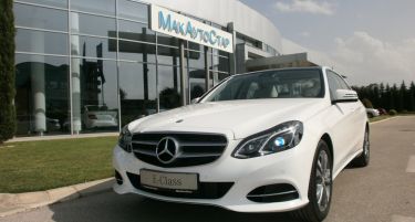 Пристигна во Македонија, автомобилот кој полусамостојно се управува, новата Mercedes E-Class