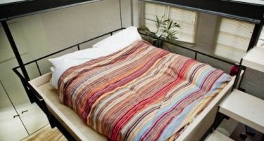 ФОТО: Уникатни решенија за мали станови: погледнете го овој кревет!