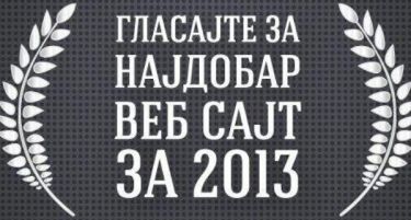 Фактор номиниран за Сајт на годината!