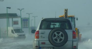 (ВИДЕО) Снег, ветар, поларен студ – хаос на патиштата во Војводина