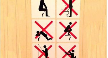 (ФОТО) Чудните тоалети во Сочи – еве што се е забрането!