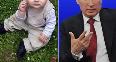 (ФОТО) Хит на Интернет: Бебето кое личи на Путин