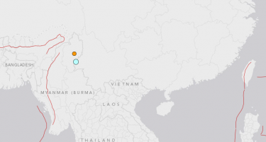Земјотрес и на границата меѓу Кина и Мјанмар