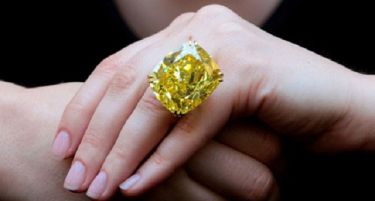 Се продаде најголемиот жолт дијамант