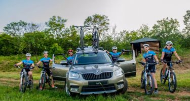 Škoda Yeti Adventure ја следи авантурата на „Мавровскиот велосипедски маратон“