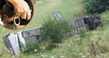 Уапсен возачот на автобусот кој излета од патот кај Куршумлија