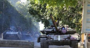 Украинско знаме повторно се вее во Луганск