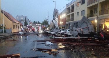 (ФОТО) Бура беснееше вчера во Хрватска