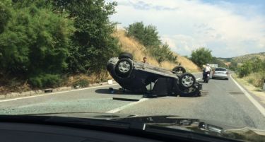 Тешка сообраќајна несреќа на патот Прилеп - Градско