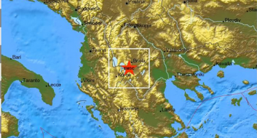 Земјотрес во југозападна Македонија