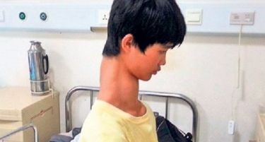 (ФОТО) Ова е човекот со најдолг врат!