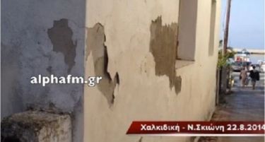 (ВИДЕО) Што остави зад себе земјотресот во сред сезоната на Грција