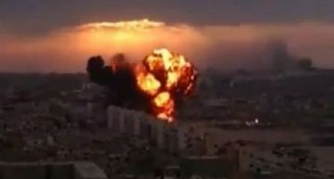 (ВИДЕО) Либија: „Миг“ паднал врз зграда