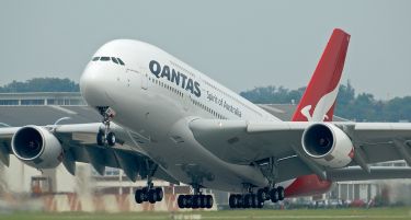 Qantas се запиша во историјата со првиот лет од Австралија до Европа