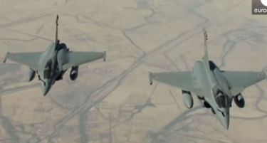 (ВИДЕО) Франција го нападна Ирак, срамнет со земја центарот на џихадистите!