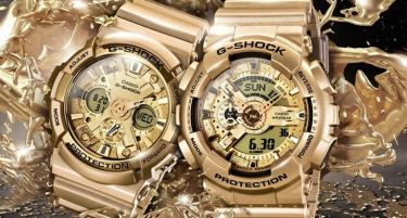 (ФОТО) „Crazy Gold“ – сјајна и храбра колекција на „G-Shock“ часовници