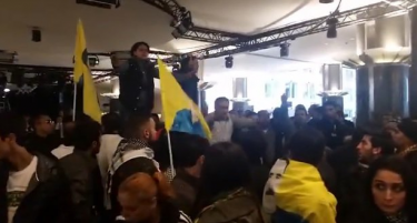 (ВИДЕО) Курдите влетаа во Европскиот парламент, бараат реакција против Исламската држава!