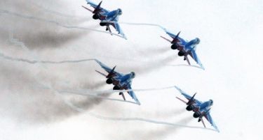 (ФОТО) Белград: Спектакл и на небо и на земја!