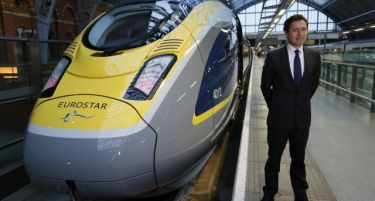 (ФОТО) ЧУДО ОД ВОЗ: Новиот Евростар ќе вози со брзини до 320 километри на час