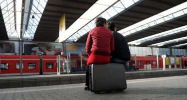 Германија парализирана од 4-дневен штрајк на железницата