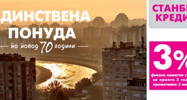 Нова понуда за станбен кредит на Стопанска банка АД – Скопје