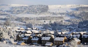 Западна Европа во снежен колапс, бурата доаѓа кон Балканот!