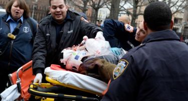 (ВИДЕО+ФОТО) КРВНА ОДМАЗДА: Убиени двајца полицајци во Бруклин
